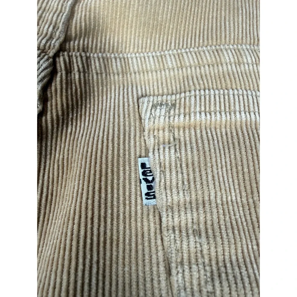 Vintage Levis‎ 517 Corduroy Pants Mens 38x30 Tan Beige Bootcut Made in USA